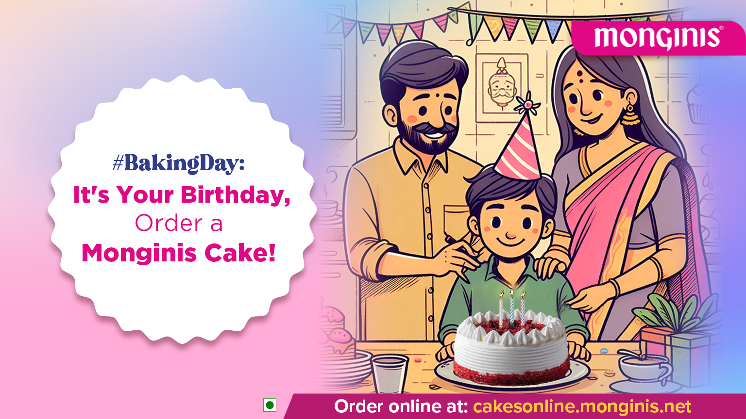 Monginis Birthday Cake