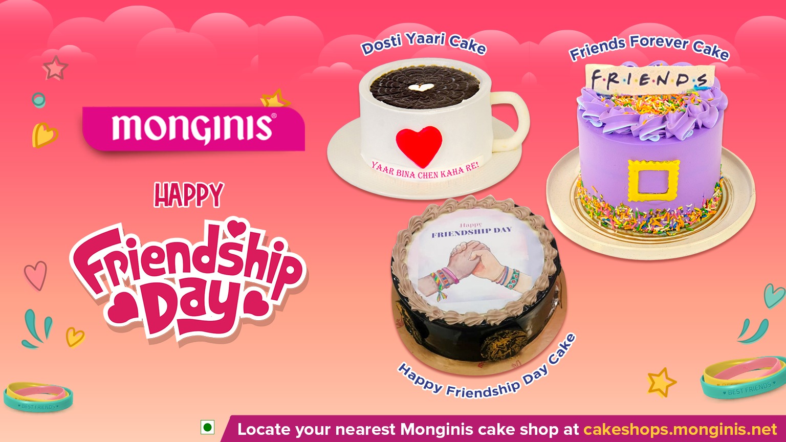 Frienship's Day Cake