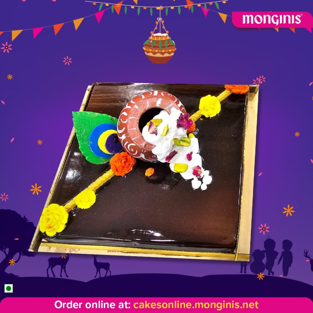 Janmashtami Cake by Monginis